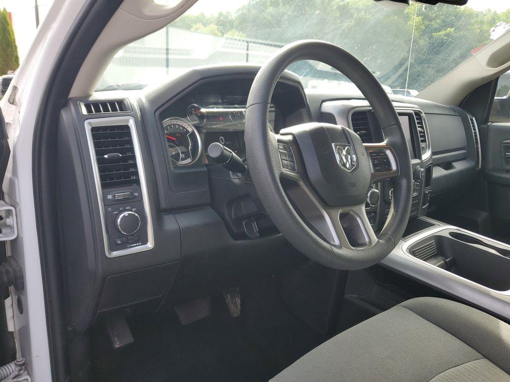 2023 Bright White Clearcoat /Diesel Gray/Black RAM 1500 Classic Tradesman Crew Cab SWB 4WD (1C6RR7LG0PS) with an 3.6L V6 DOHC 24V FFV engine, 8A transmission, located at 6064 Gull Rd, Kalamazoo, MI, 49048, (269) 222-0088, 42.328388, -85.512924 - Explore the robust capability and timeless design of the 2023 Ram 1500 Classic SLT, a remarkable addition to any fleet or personal collection. This vehicle, with its proven 4WD system, is equipped to tackle a variety of terrains with ease, making it an ideal choice for both work and leisure. Under t - Photo#13