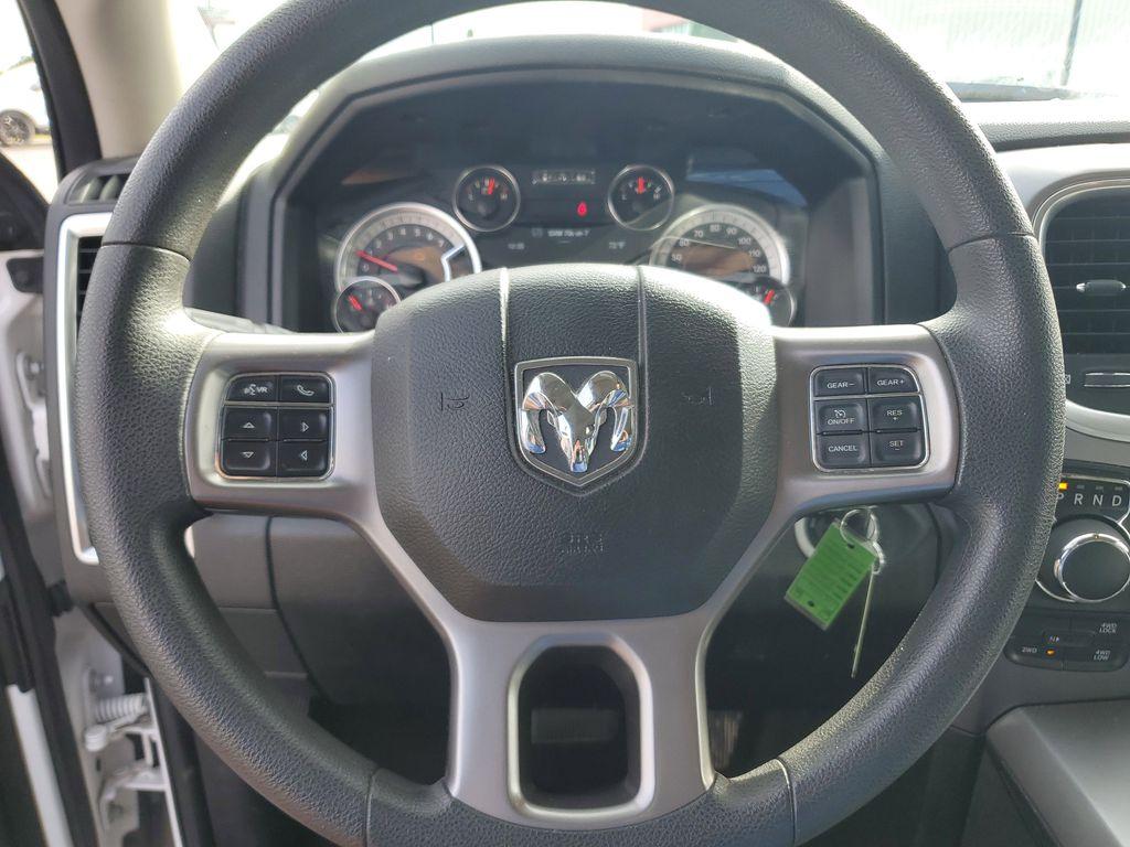 2023 Bright White Clearcoat /Diesel Gray/Black RAM 1500 Classic Tradesman Crew Cab SWB 4WD (1C6RR7LG0PS) with an 3.6L V6 DOHC 24V FFV engine, 8A transmission, located at 6064 Gull Rd, Kalamazoo, MI, 49048, (269) 222-0088, 42.328388, -85.512924 - Explore the robust capability and timeless design of the 2023 Ram 1500 Classic SLT, a remarkable addition to any fleet or personal collection. This vehicle, with its proven 4WD system, is equipped to tackle a variety of terrains with ease, making it an ideal choice for both work and leisure. Under t - Photo#15