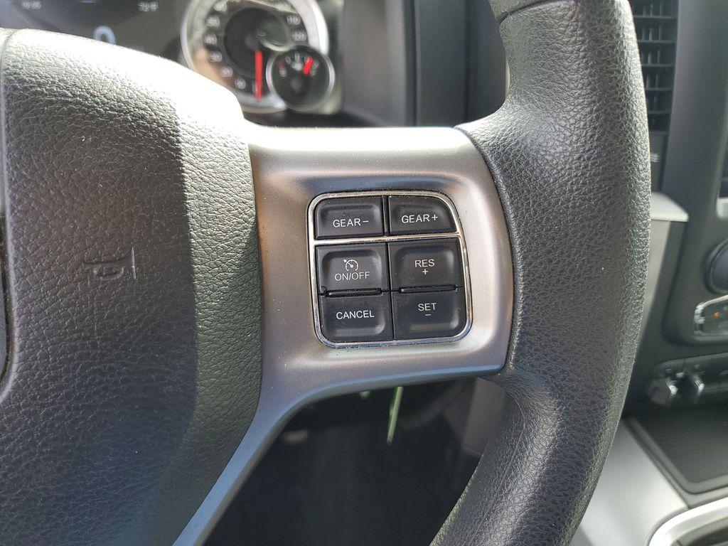 2023 Bright White Clearcoat /Diesel Gray/Black RAM 1500 Classic Tradesman Crew Cab SWB 4WD (1C6RR7LG0PS) with an 3.6L V6 DOHC 24V FFV engine, 8A transmission, located at 6064 Gull Rd, Kalamazoo, MI, 49048, (269) 222-0088, 42.328388, -85.512924 - Explore the robust capability and timeless design of the 2023 Ram 1500 Classic SLT, a remarkable addition to any fleet or personal collection. This vehicle, with its proven 4WD system, is equipped to tackle a variety of terrains with ease, making it an ideal choice for both work and leisure. Under t - Photo#17