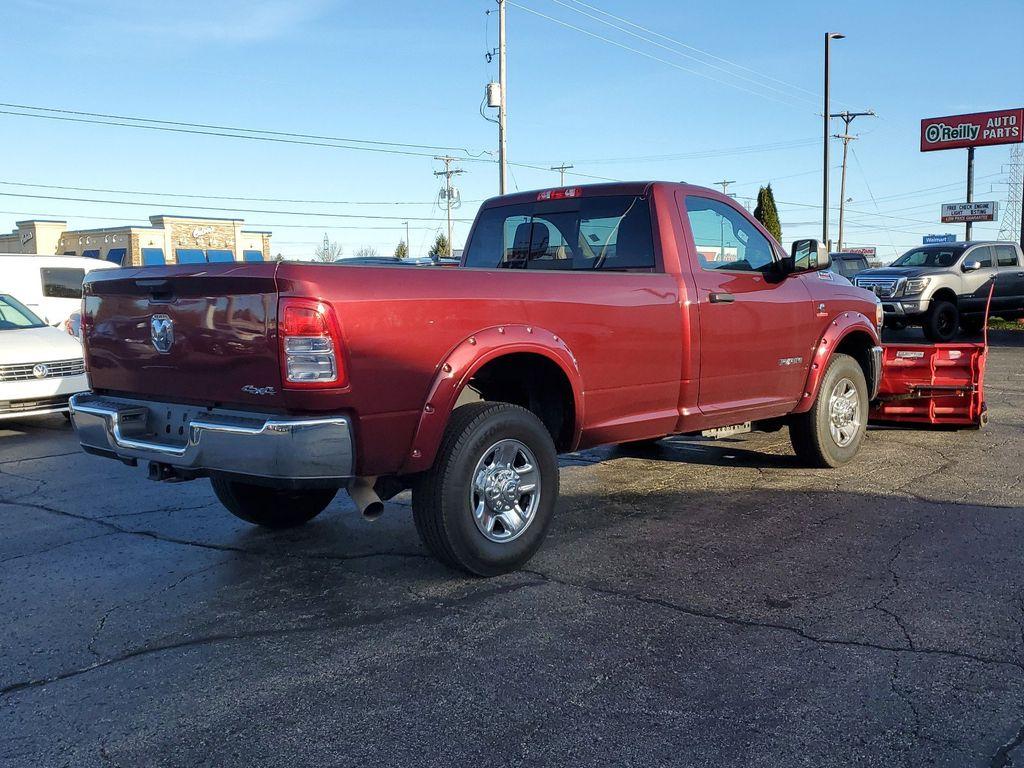 2020 Delmonico Red Pearlcoat /Black RAM 3500 Tradesman Regular Cab 4WD (3C63R3AL4LG) with an 6.7L L6 OHV 24V TURBO DIESEL engine, 6A transmission, located at 6064 Gull Rd, Kalamazoo, MI, 49048, (269) 222-0088, 42.328388, -85.512924 - <b>Vehicle Details</b><br>Introducing the remarkable 2020 Ram 3500 Tradesman, a powerful and versatile workhorse that is ready to tackle any job with its robust capabilities. This exceptional used vehicle boasts a mere 37,335 miles on its odometer, ensuring years of reliable service and optimal perf - Photo#3