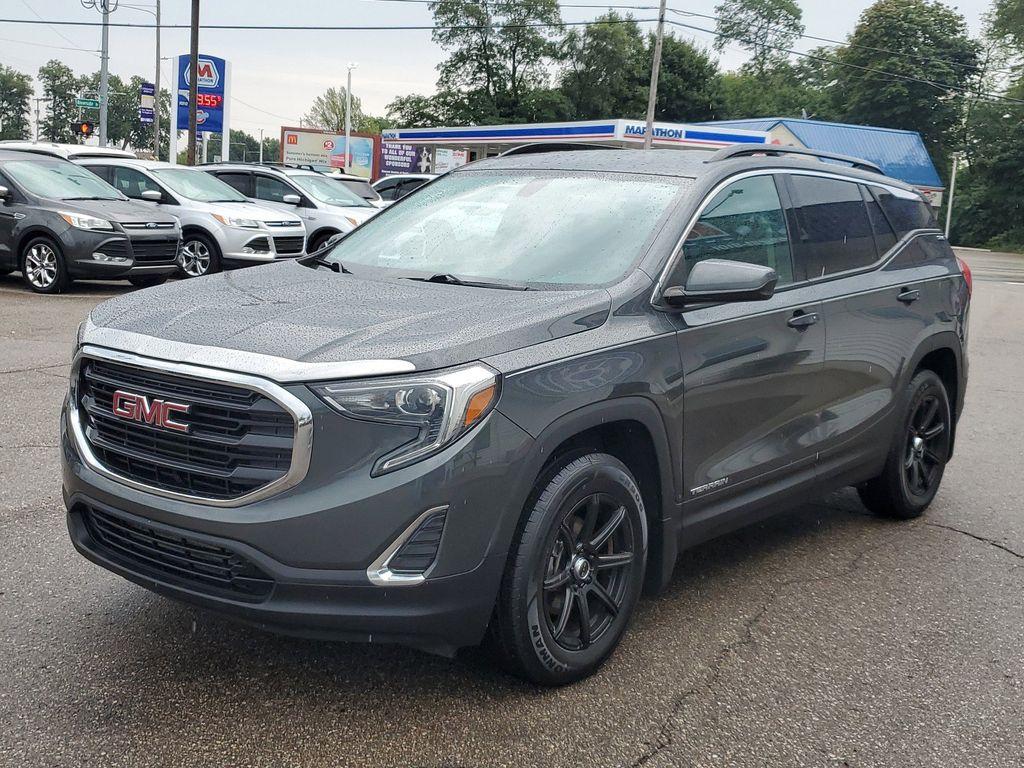 2018 Graphite Gray Metallic GMC Terrain SLE AWD Diesel (3GKALUEU5JL) with an 1.6L L4 DOHC 16V DIESEL engine, 6A transmission, located at 234 Columbia Ave, Battle Creek, MI, 49015, (269) 222-0088, 42.298264, -85.192543 - <b>Vehicle Details</b><br>Introducing the remarkable 2018 GMC Terrain SLE Diesel, now available at our prestigious dealership. This meticulously maintained used vehicle boasts a mere 74,268 miles on its odometer, ensuring its longevity and reliability for many more adventures to come. Equipped with - Photo #4